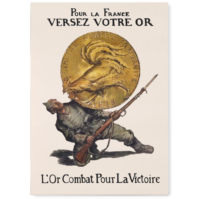 This view shows the front of the poster.