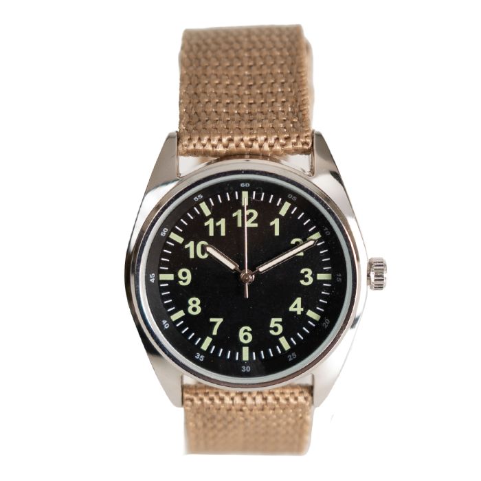 This view shows the front of the watch.