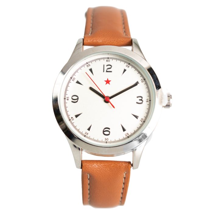 This view shows the front of the watch.