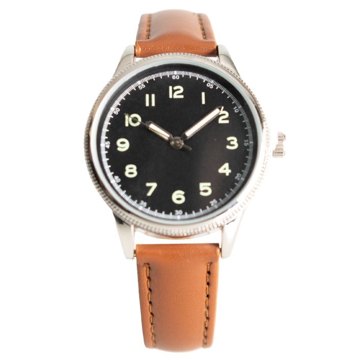 This view shows the front of the watch.