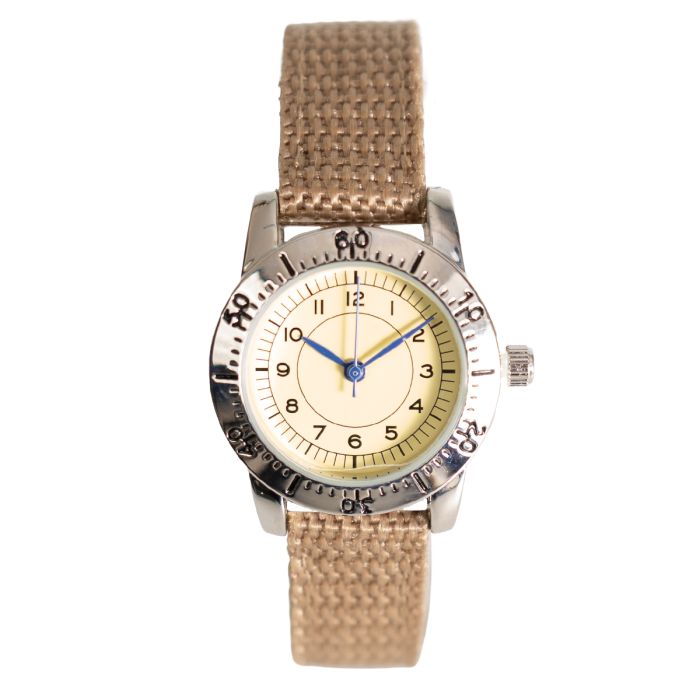 This view shows the front of the watch.