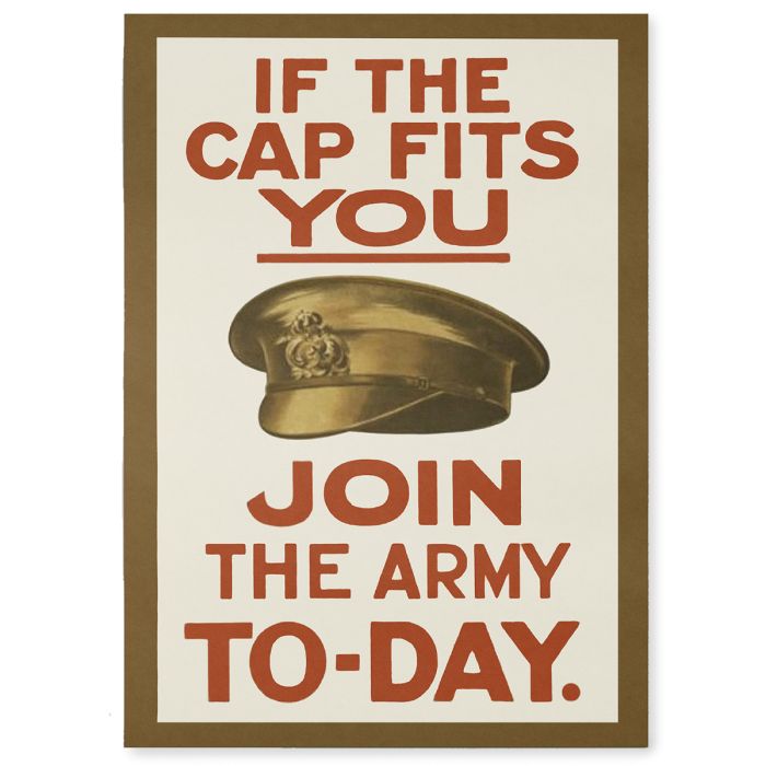 This view shows the front of the poster.