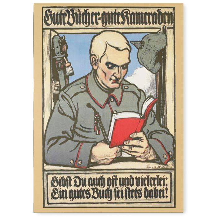 This view shows the front of the poster.