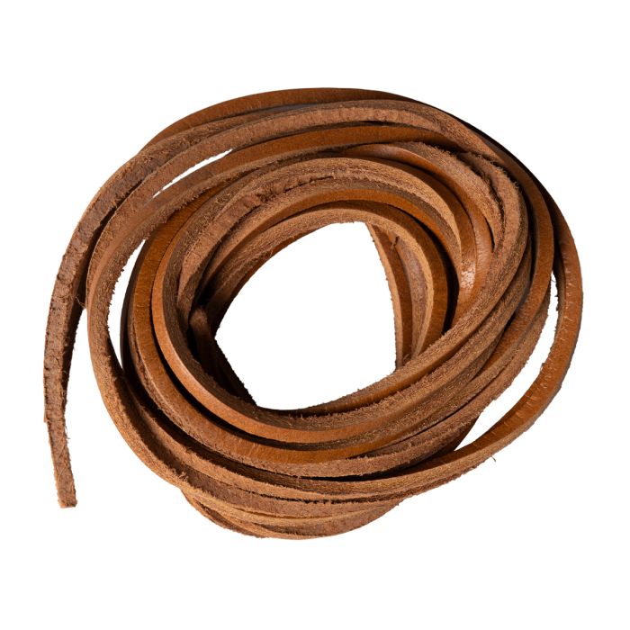 This view shows the Leather Boot Laces in a bundle.