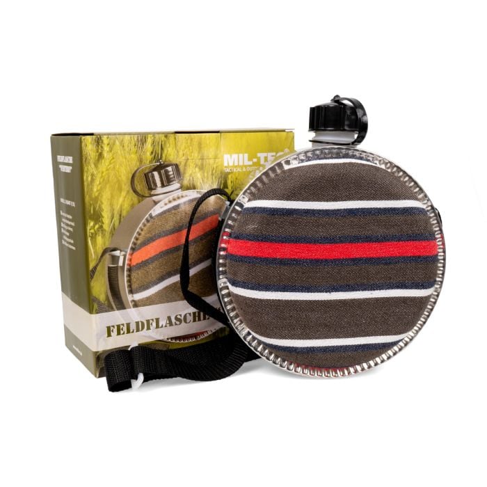 1.9 litre Blanket canteen water bottle from the front with box
