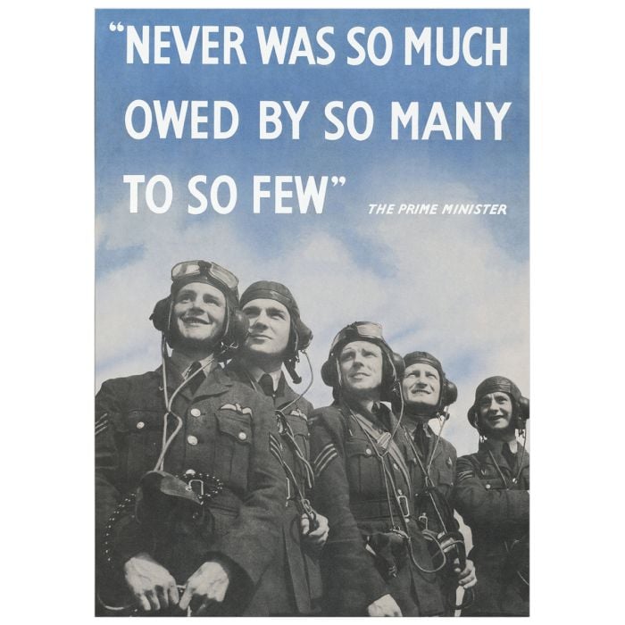 This view shows the front of the poster.