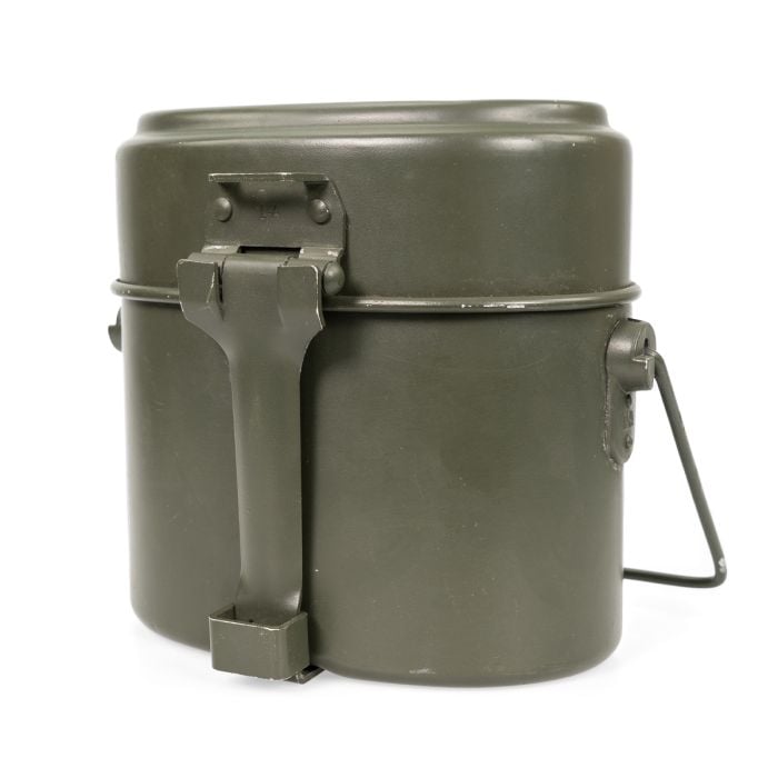 This view shows the Original Austrian Army Mess Kits.
