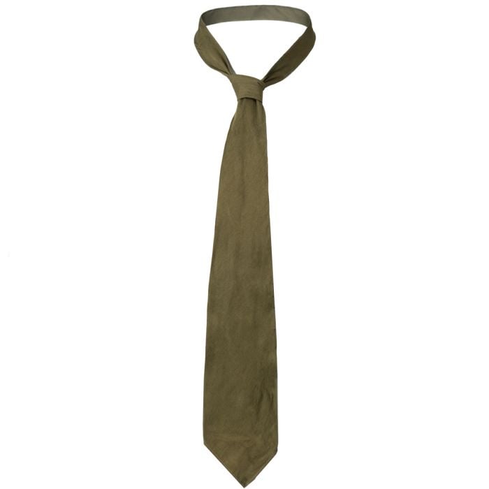 This views shows the front of the tie.