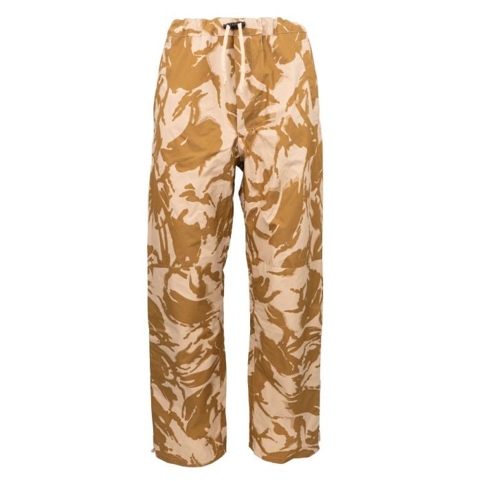 Original British Desert DPM Gore-Tex Waterproof Over-Trousers Main Image showing full front shot