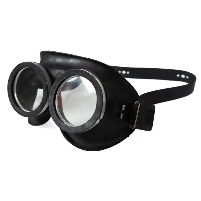 This view shows the front of the goggles.