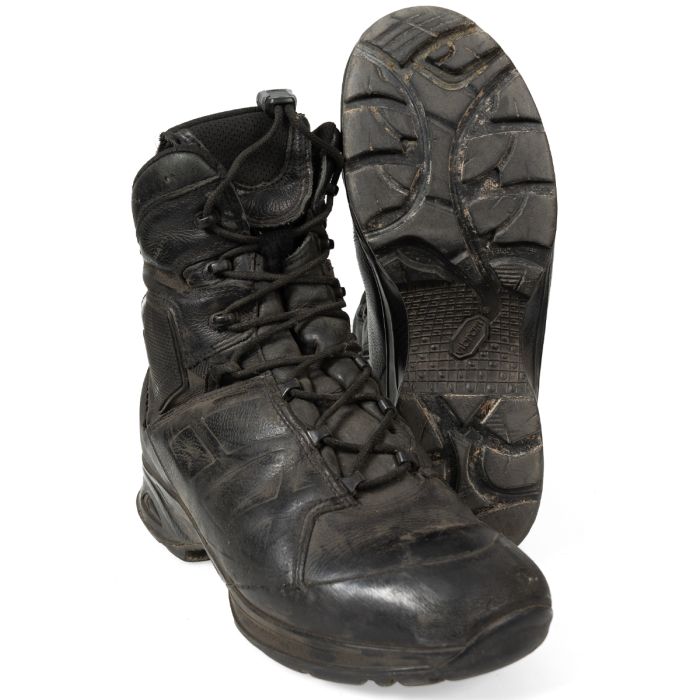 This view shows the front of the shoes.