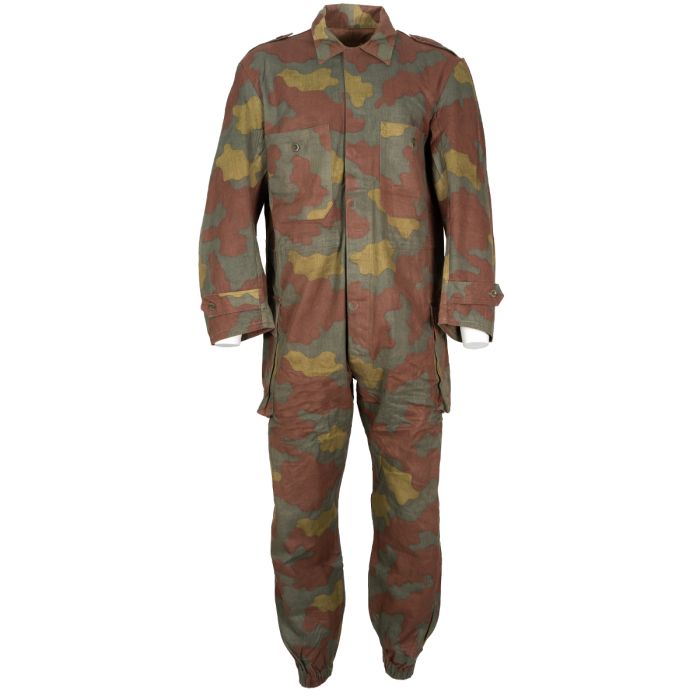 Front view of a set of Original Italian Army Coveralls – San Marco 