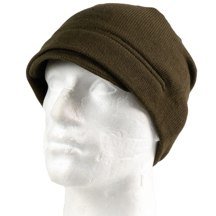 This view shows the front of the Italian Army Jeep Cap.