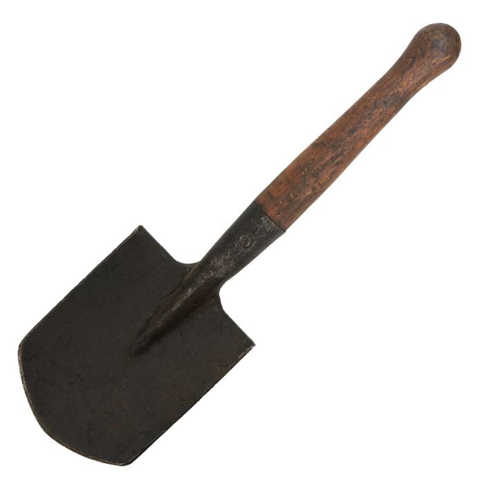 An Original Romanian Army Field Shovel.