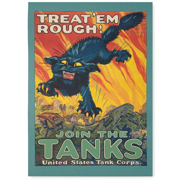 This view shows the front of the poster.