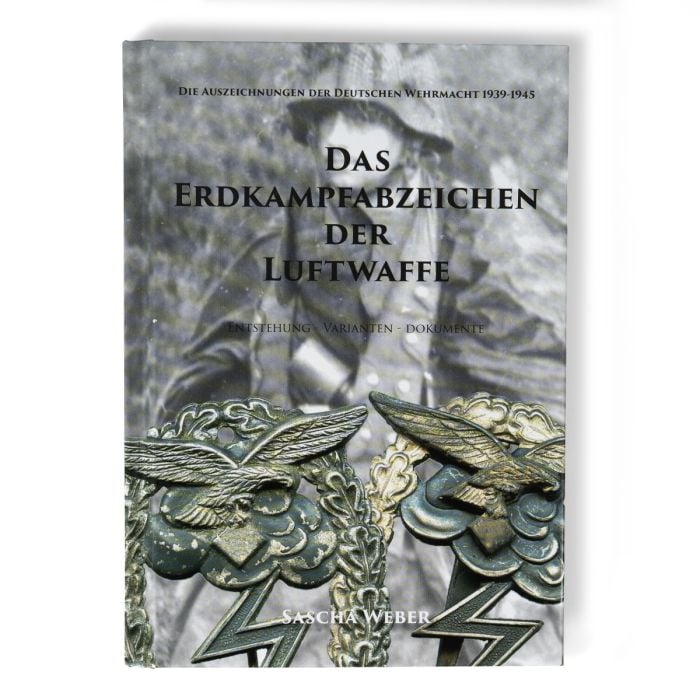 This view shows the front of the The Awards of the German Wehrmacht 1939-1945 Hardback.
