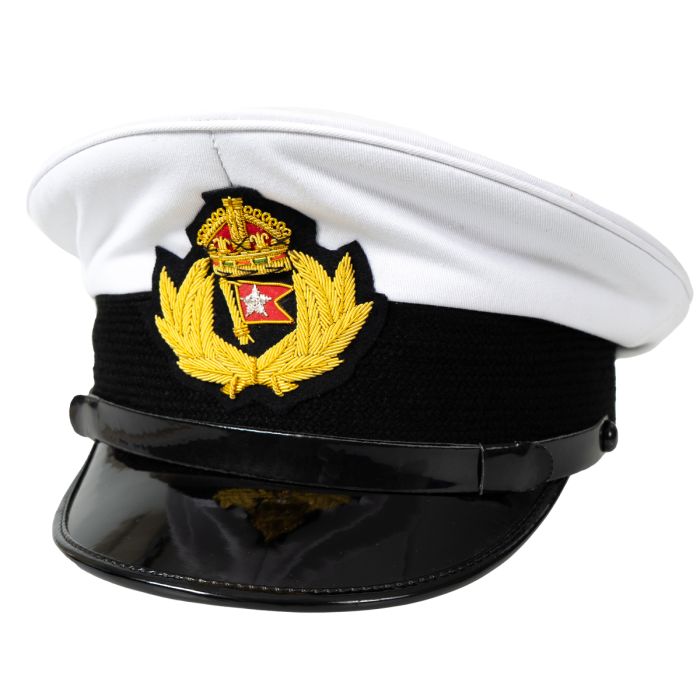 This view shows the front of the cap.
