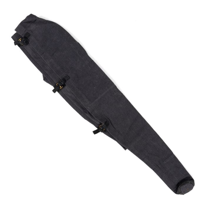 This view shows the front of the WW2 British Bren Gun Cover - Black.