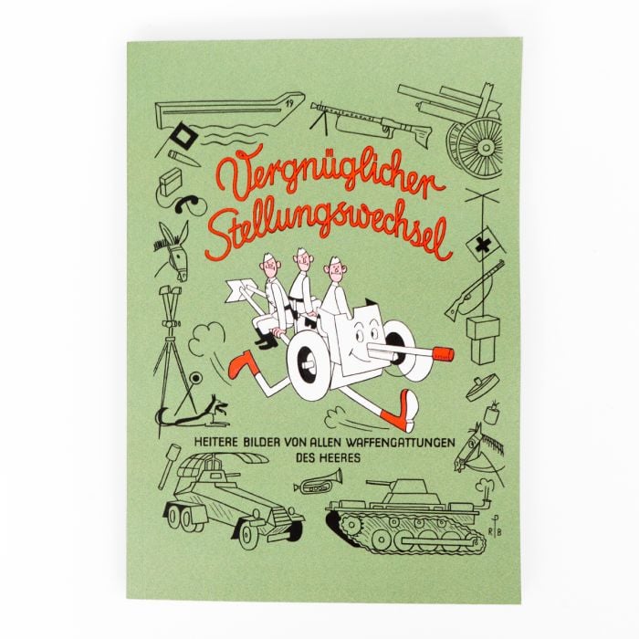 This view shows the front of the WW2 German Divisions Comic Book