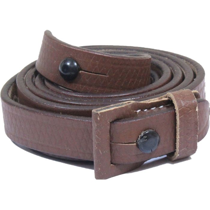 This view shows the front of the unstamped sling.
