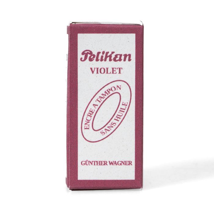 This view shows the front of the WW2 German Pelikan Stamp Ink Box - Empty.