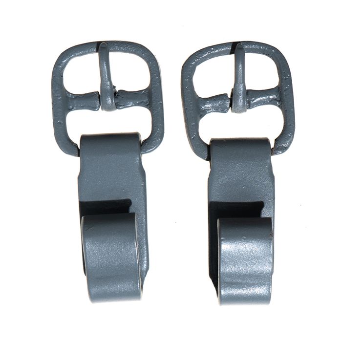This image shows the 2 buckles close up