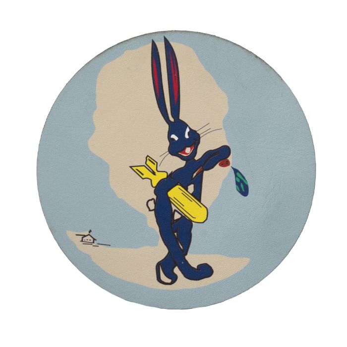 This view shows the front of the patch.