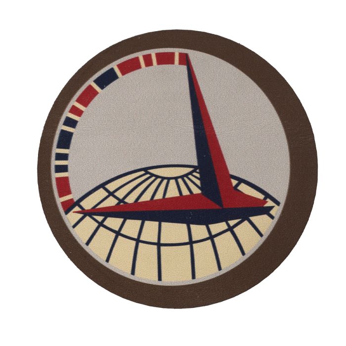 This view shows the front of the patch.