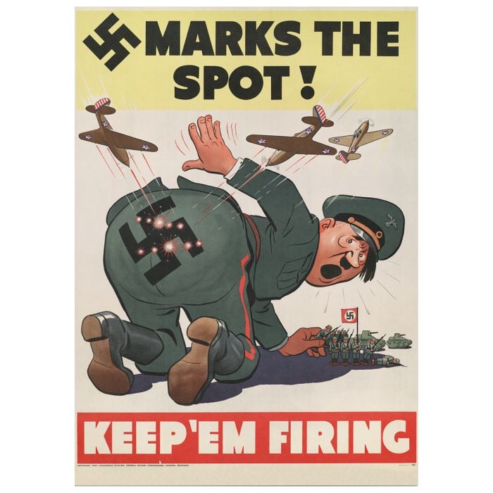 This view shows the front of the Poster.