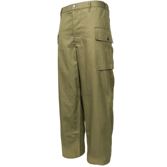 US WW2 2nd Pattern OD7 HBT Trousers - Epic Militaria