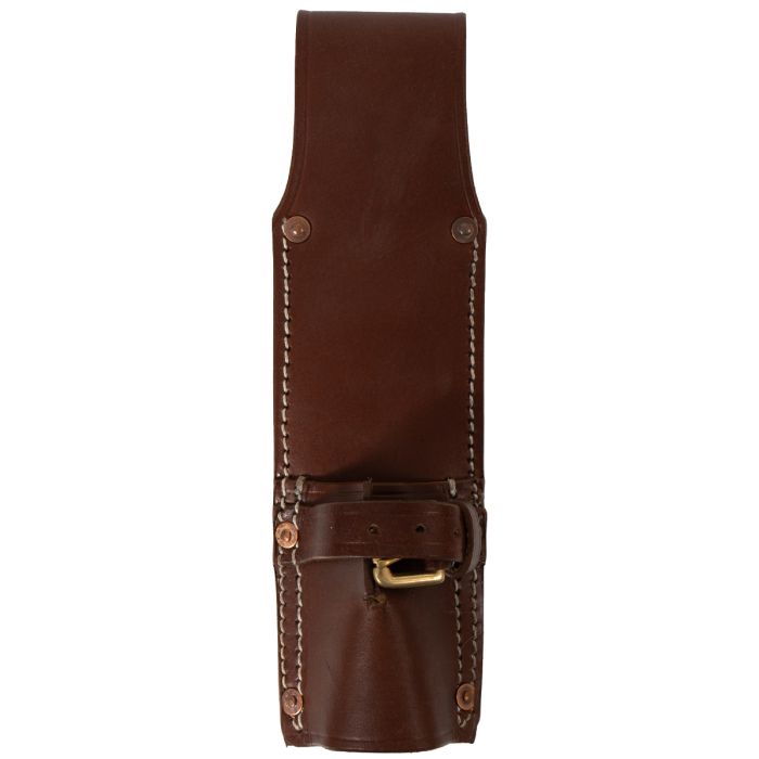 This view shows the front of the WW1 British Enfield Leather Frog.