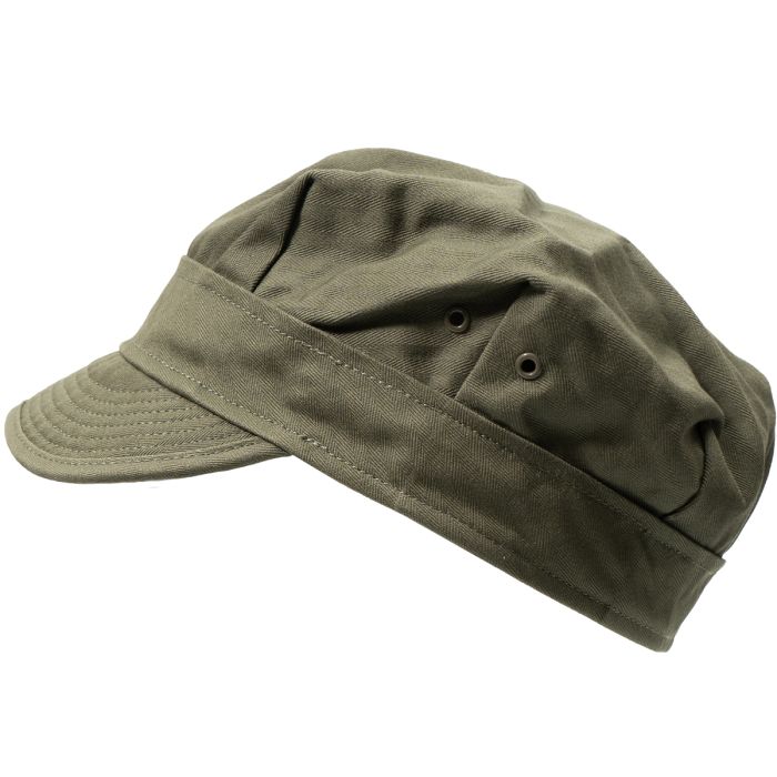 US WW2 2nd Pattern OD7 HBT Cap Epic Militaria