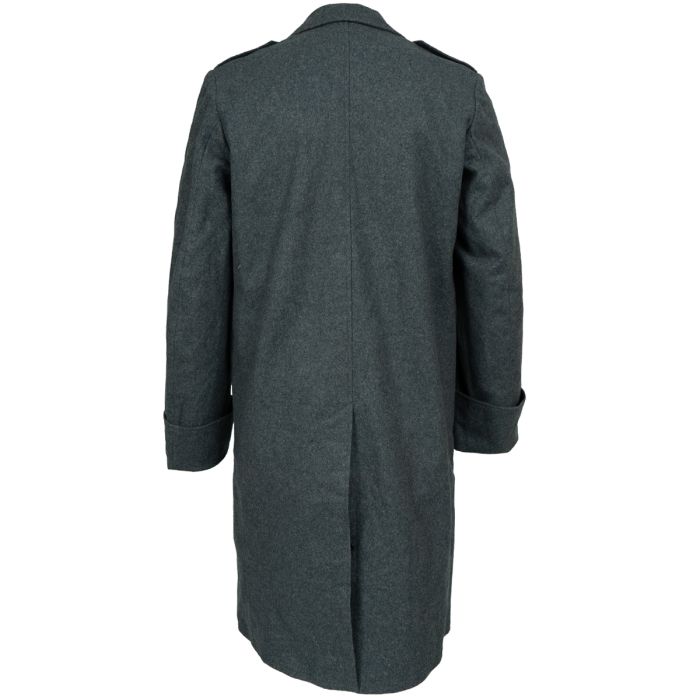Original Swiss Army Wool Great Coat with Liner - Grey - Epic Militaria