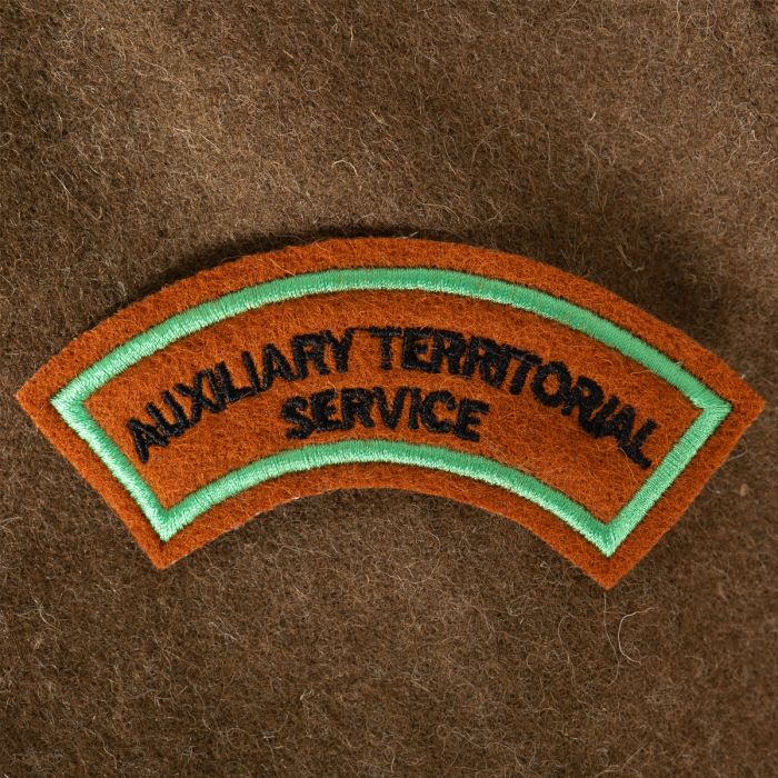 This view shows the front of the badges.