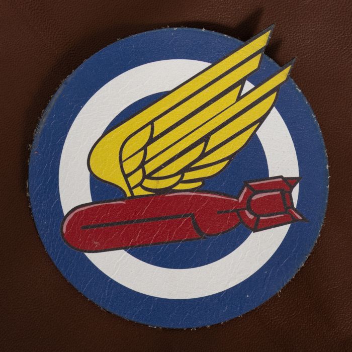 WW2 US Air Force 509th Bombardment Squadron Leather Patch - Epic