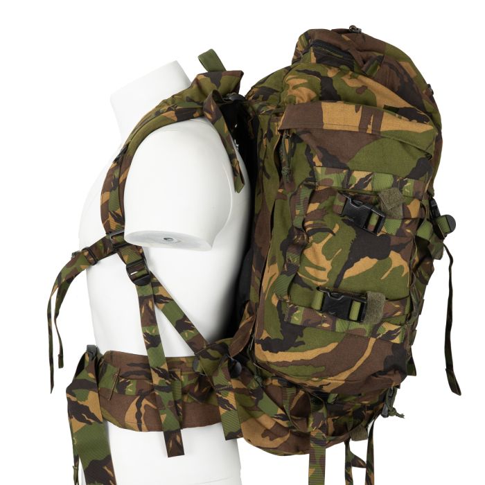Original Dutch Army 65L Rucksack Woodland Camo Epic Militaria