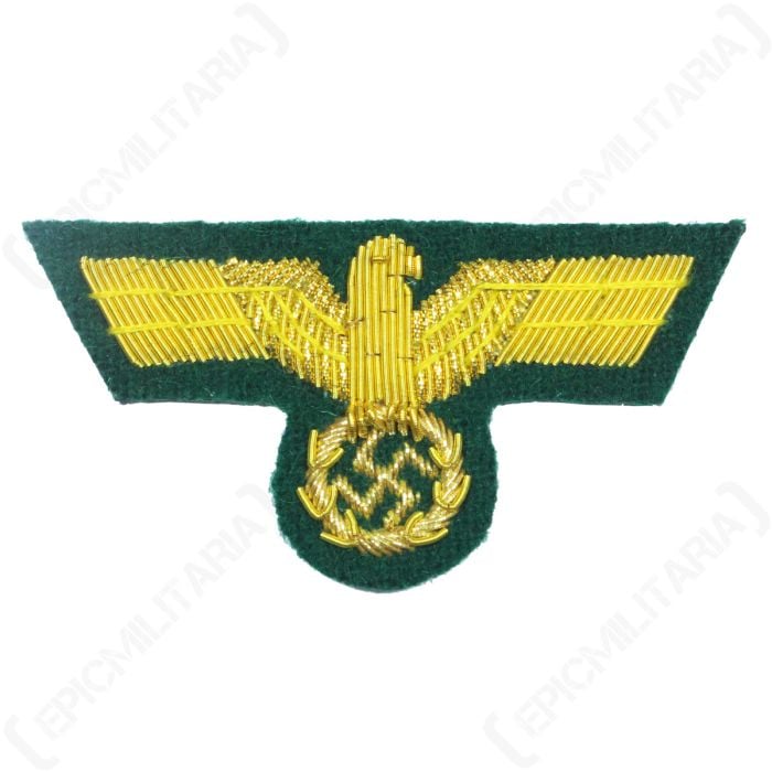 German Army General Bullion Cap Eagle