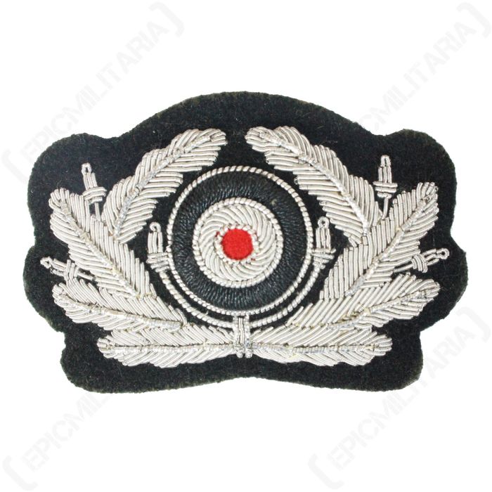 Army Panzer Visor Cap Wreath and Cockade