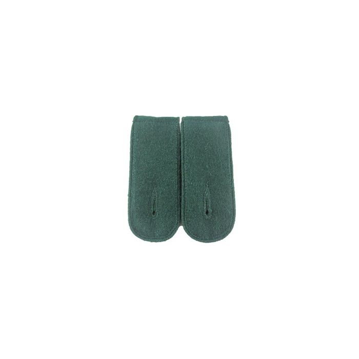 Panzer Grenadier EM Shoulder Boards Bottle Green (Grass Green piped)