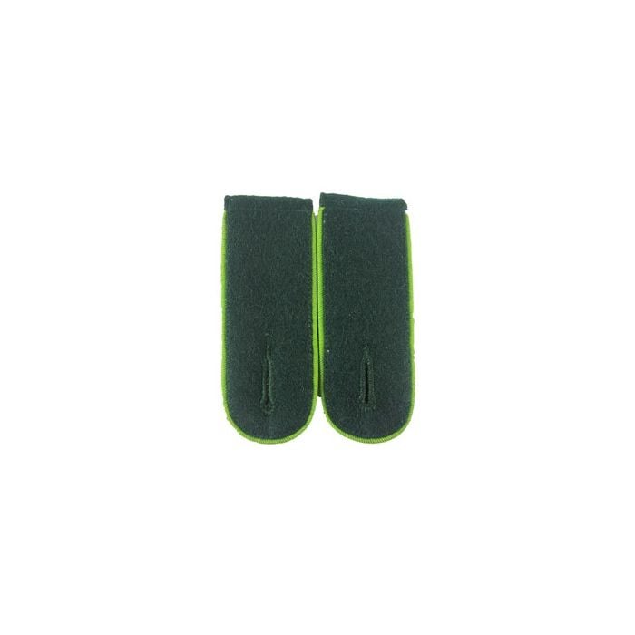 Jager EM Shoulder Boards Bottle Green (Light Green piped)