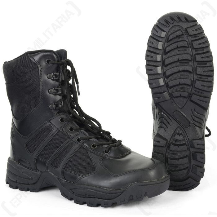Black Combat Boots Thumbnail Main