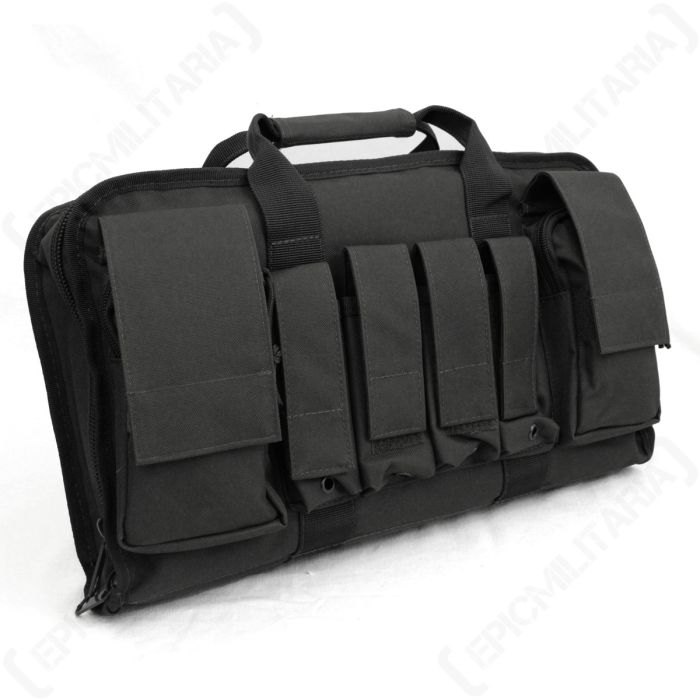 Black Tactical Pistol Case - Large