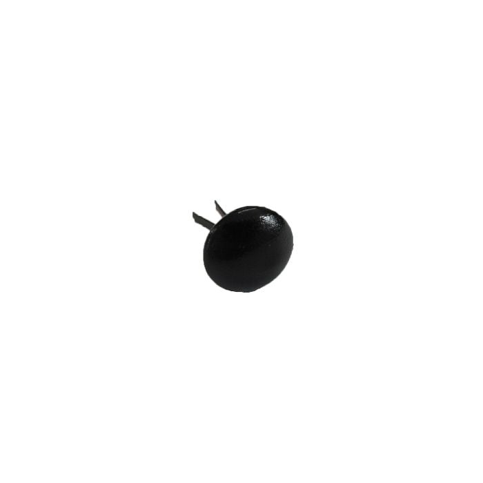This view shows the Black Smooth Visor Cap Button