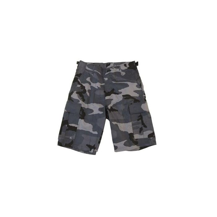 Sky Blue Camo BDU Shorts