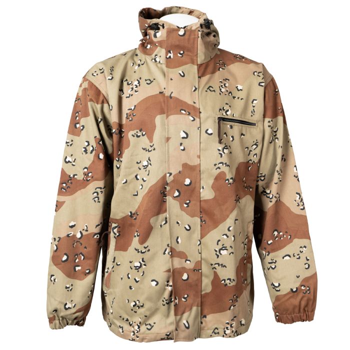 This view shows the front of the anorak.