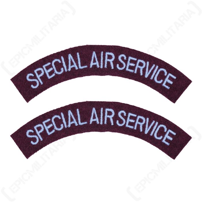 WW2 British Special Air Service Shoulder Titles