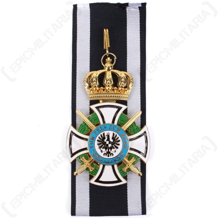 Commander of the Royal House Order of Hohenzollern with Swords Main