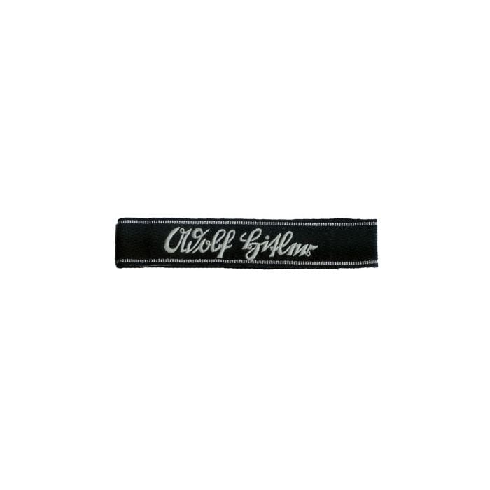 Adolf Hitler (Script) Cuff Title