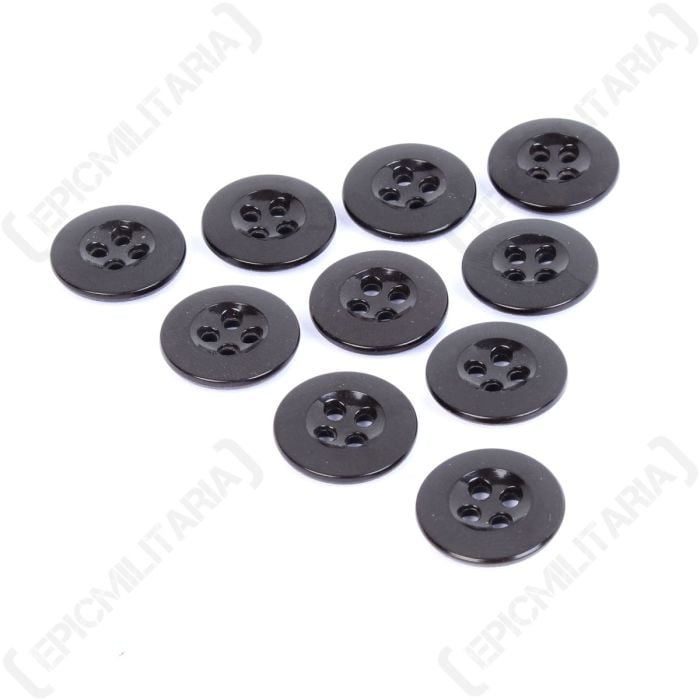 Dark Brown Vintage Buttons Main