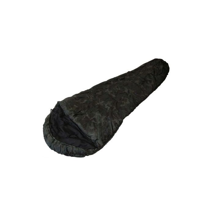 Dark Woodland Camo Mummy Sleeping Bag